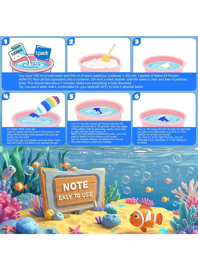 DIY Magic Water Gel Toy Kit